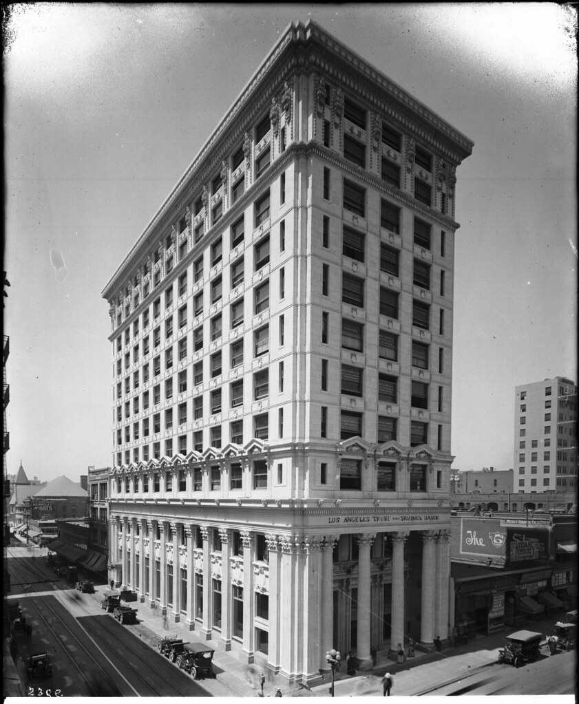 Los Angeles Trust and Savings Bank, ca.1915 (CHS-2399) — related to beach broker online cost